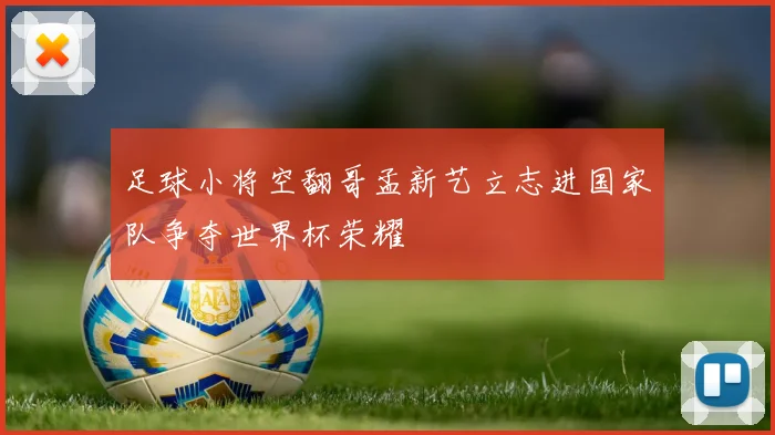 足球小将空翻哥孟新艺立志进国家队争夺世界杯荣耀